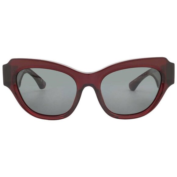 New Authentic Burberry Dark Grey Cat Eye Ladies Sunglasses BE4423 412887 52 BE44 - Picture 1 of 6